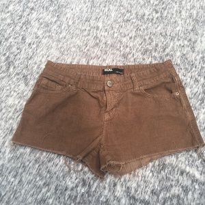 BDG low slung shorts from urban outfitters